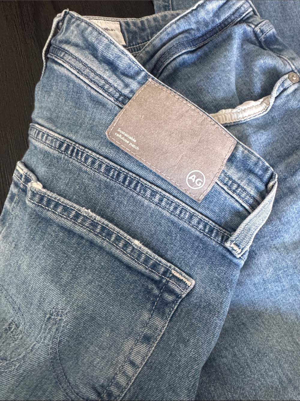 AG Adriano Goldschmied Protege Men’s Jeans Straight Leg Light Wash 34x34 34x24 - Picture 4 of 12